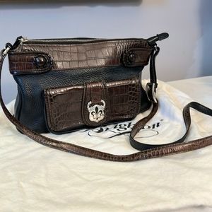 Vintage Brighton leather shoulder bag.